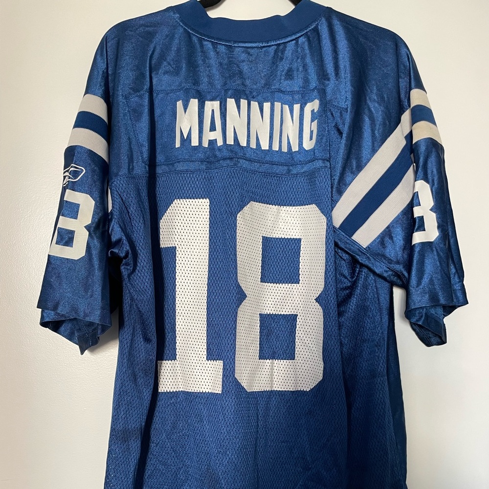 Vintage Authentic Peyton Manning 18 Colts NFL Jersey